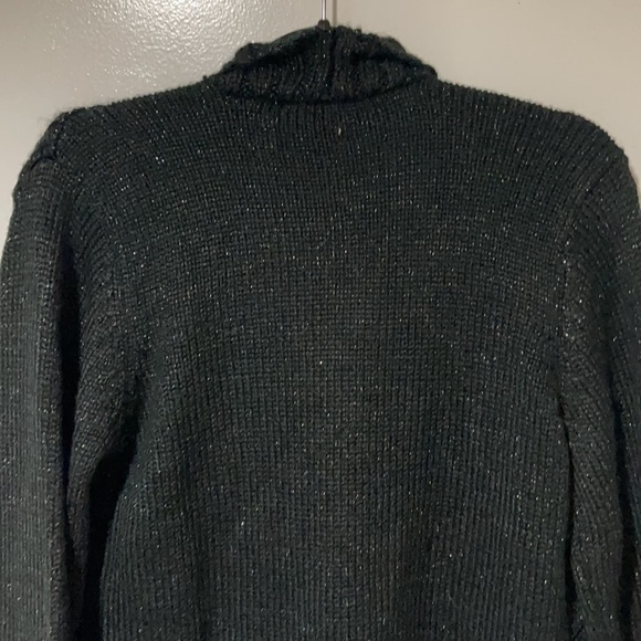 Covington Black Sweater Large Petite - Picture 6 of 8